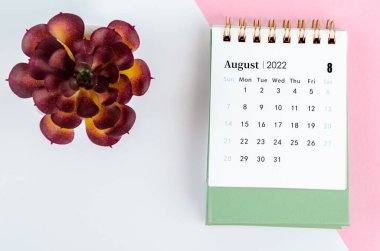 Ağustos2022 Ağustostaki masa takvimi..