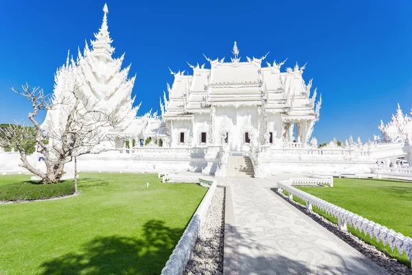 Wat Rong Khun Aka White Temple Chiang Rai Таїланд — стокове фото