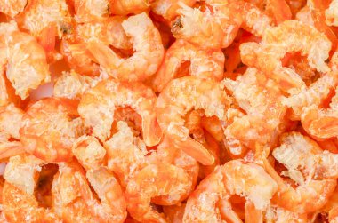 Çok yönlü kurutulmuş karides arkaplanı