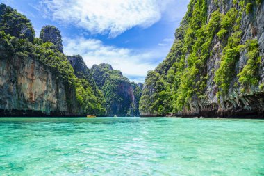 Maya Sahili Phiphi Adası Krabi Tayland.