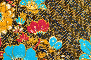 Batik Malaya peştemâli desen arka planda Tayland, geleneksel batik Malaya peştemâli Asya.