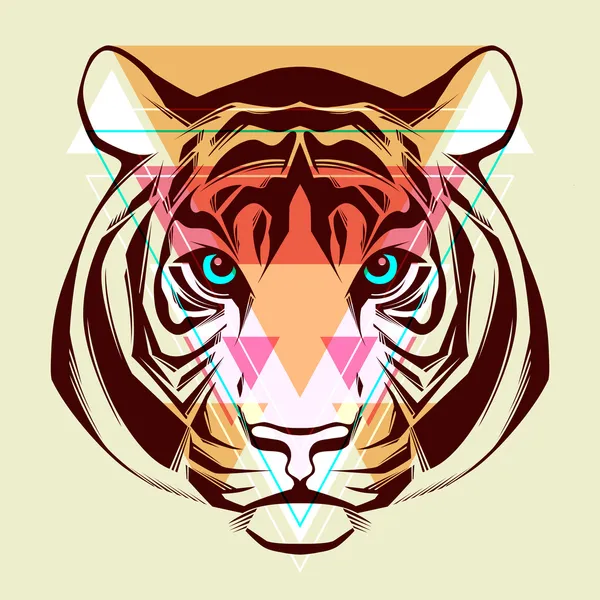 Kaplan. moda illüstrasyon