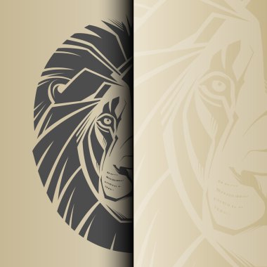 Lion. Vector illustration