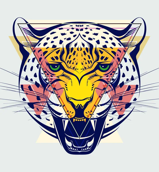 moda leopar kafa çizimi