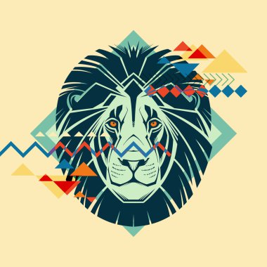 Aslan'ın yaratıcı gösterimi