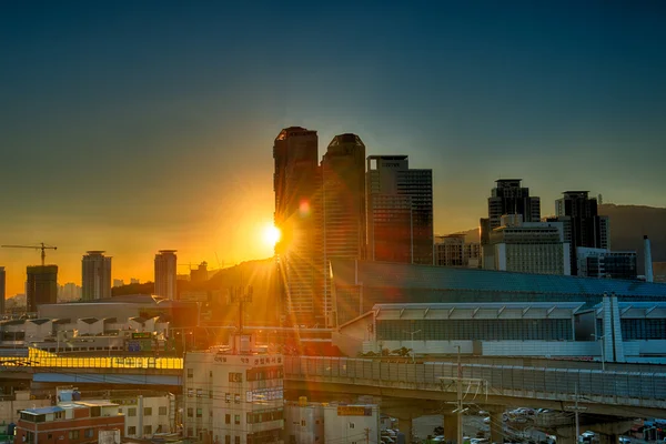 Sonnenuntergang im Centum — Stockfoto