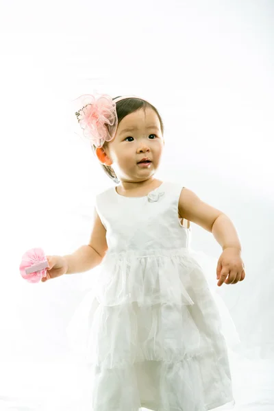 Coreano bebé en shock —  Fotos de Stock