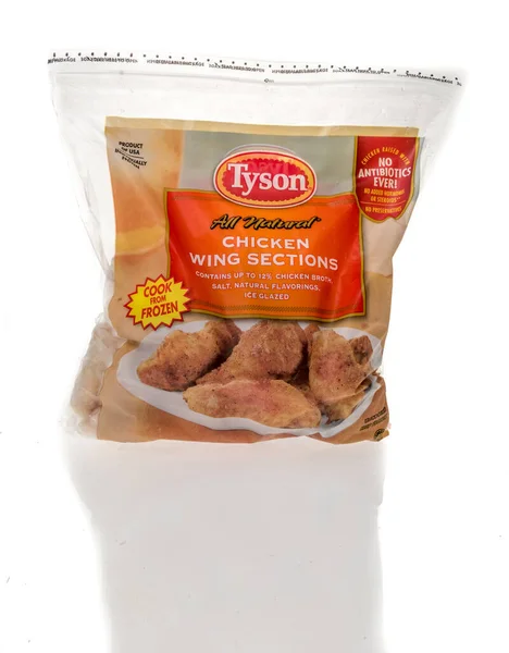 Winneconne December 2021 Egy Csomag Tyson Minden Természetes Csirke Csirke — Stock Fotó