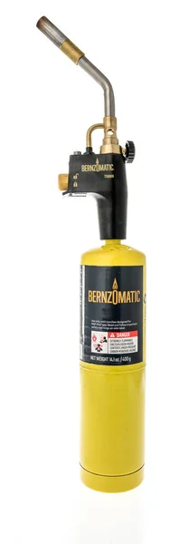 Winneconne September 2022 Package Bernzomatic Max Torch Isolated Background — Stock Photo, Image