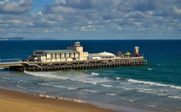 Bournemouth molo, Jižní Anglie — Stock fotografie