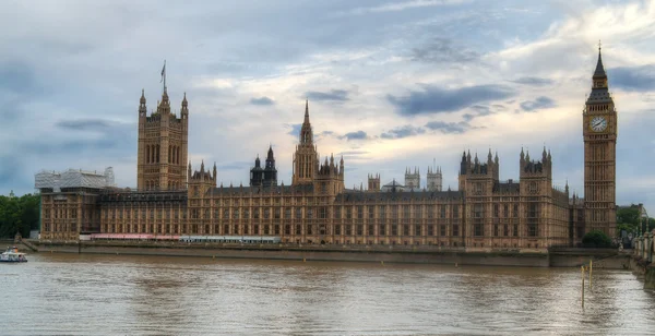 Big ben a Parlament hdr — Stock fotografie