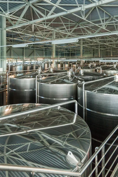 Interno della cantina "belje", una moderna cantina in Croazia — Zdjęcie stockowe