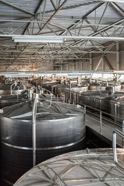 Interno della cantina "belje", una moderna cantina in Croazia — Zdjęcie stockowe