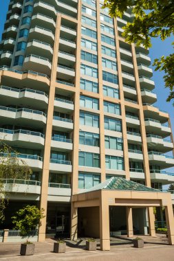 Burnaby, Kanada - 24 Mayıs 2007: 4825 haz bina konut