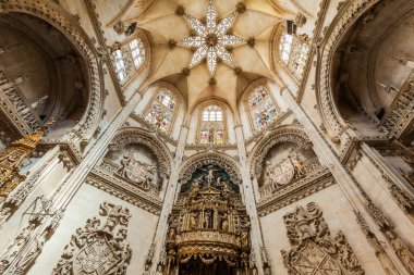 Şapel de burgos Katedrali (aka memur chapel) arıtma