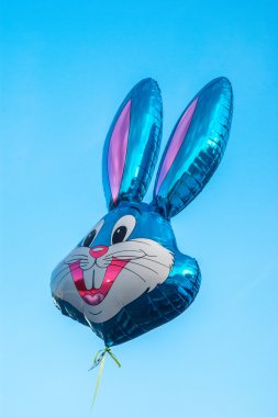 Varaždin, Hırvatistan - 2 Eylül 2007: helyum balon içinde sha