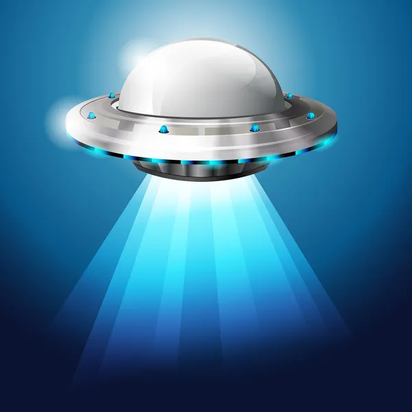 Objeto voador não identificado - UFO —  Vetores de Stock