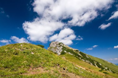 Yaz dağlar - yüksek tatras, Slovakya, Avrupa