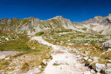 Yaz dağlar - yüksek tatras, Slovakya, Avrupa