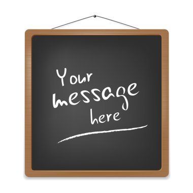 okul blackboard mesajın için