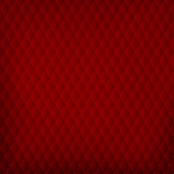 Astratto sfondo rosso in stile barocco imbottitura — Vettoriale Stock