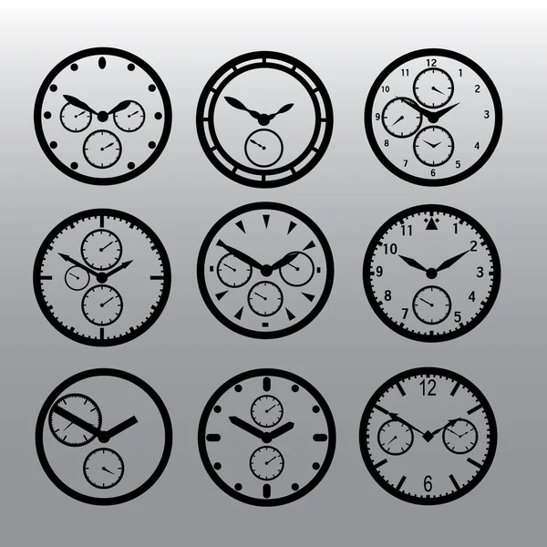 Chronograaf horloge belt eps10 — Stockvector