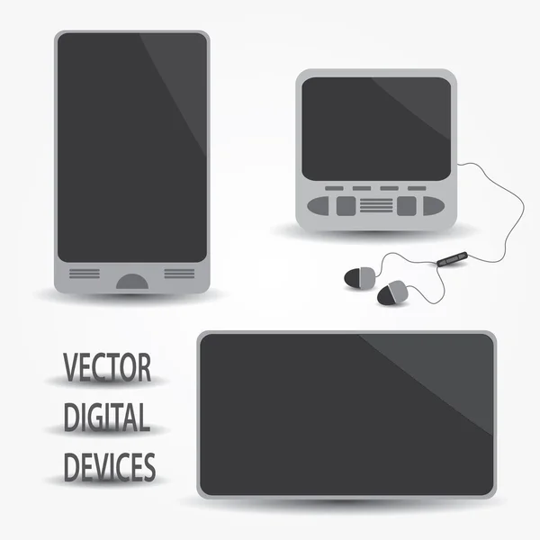 Digital devices eps10 — Stock Vector