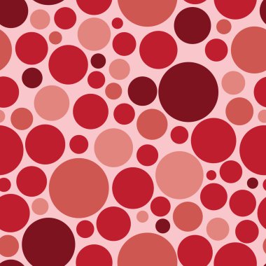 kırmızı daire desen eps10