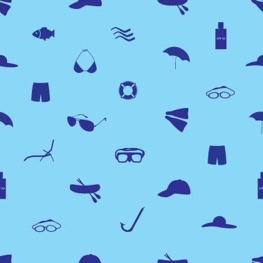 eps10 yaz ve plaj Icon set