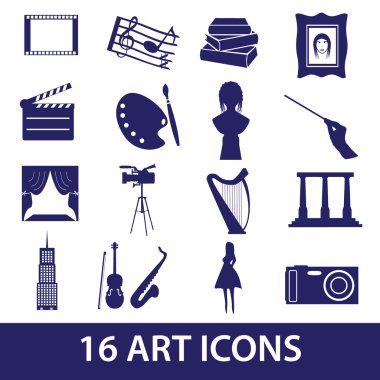eps10 sanat Icons set