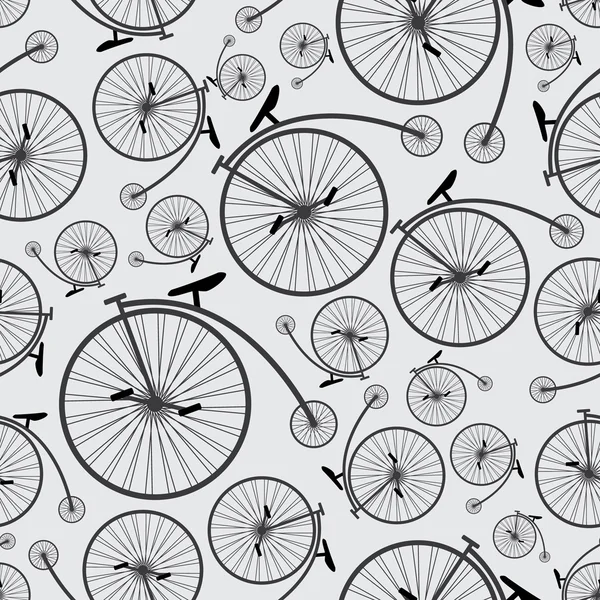 Fahrrad historisches Muster eps10 — Stockvektor