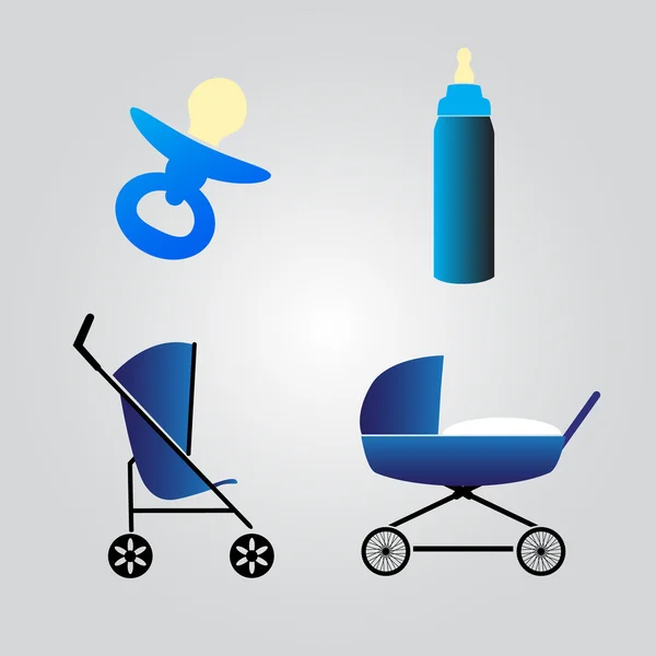 Équipement pour bébés eps10 — Image vectorielle