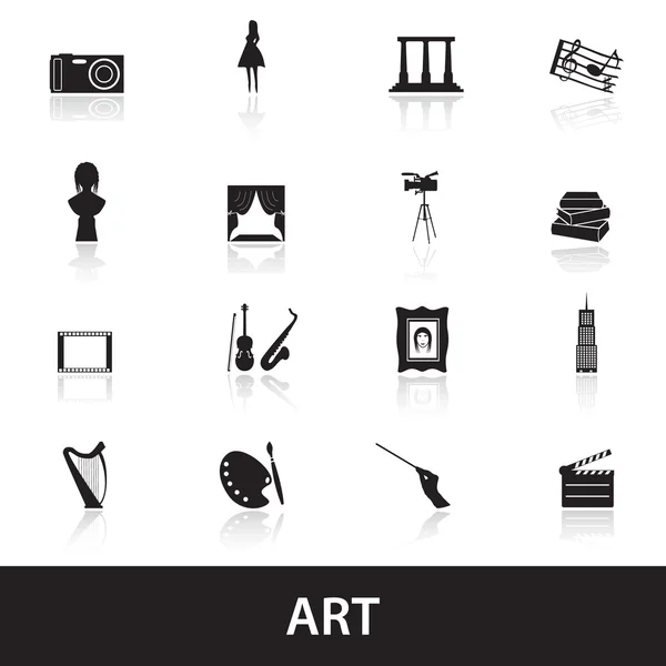 Kunst pictogrammen eps10 — Stockvector