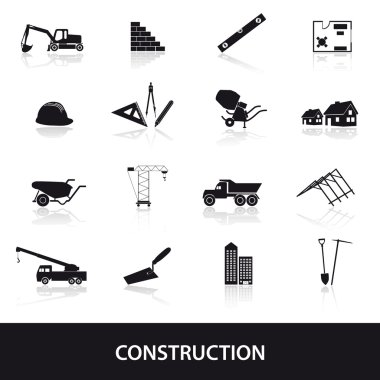 eps10 inşaat Icons set
