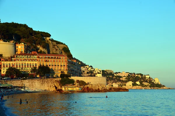 Schöne Stadt von Frankreich Meeresküste Foto — Stockfoto