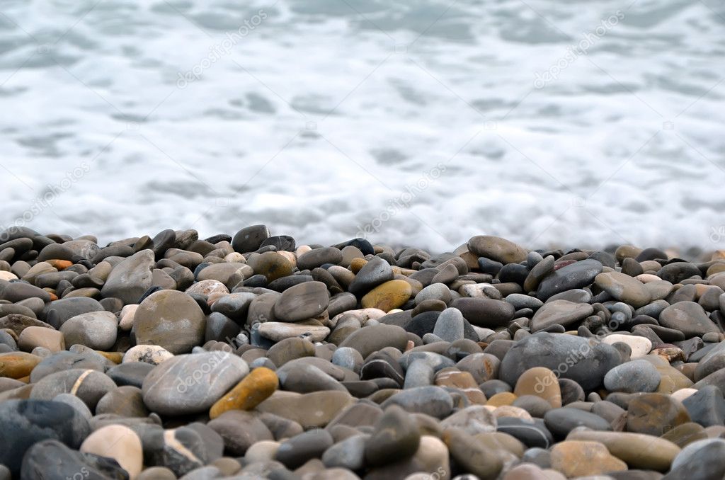 stones and the sea photo