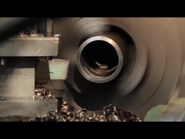 Lathe — Stock Video