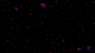 kalpler uzayda akıyor