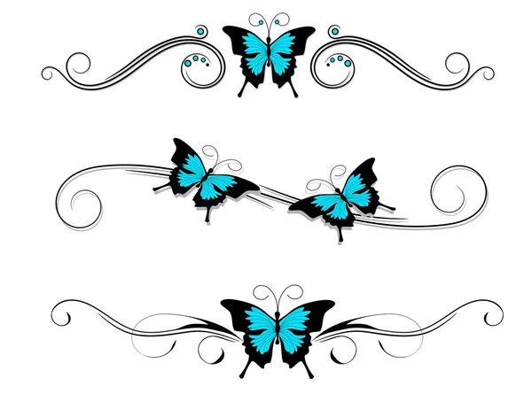 Beautifull butterfly graphics — Stockový vektor