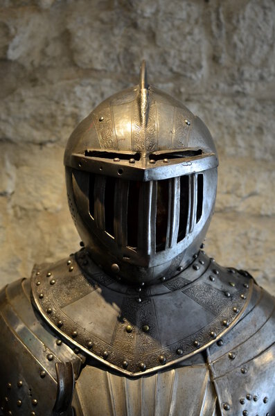 Armour of ancient medieval knight