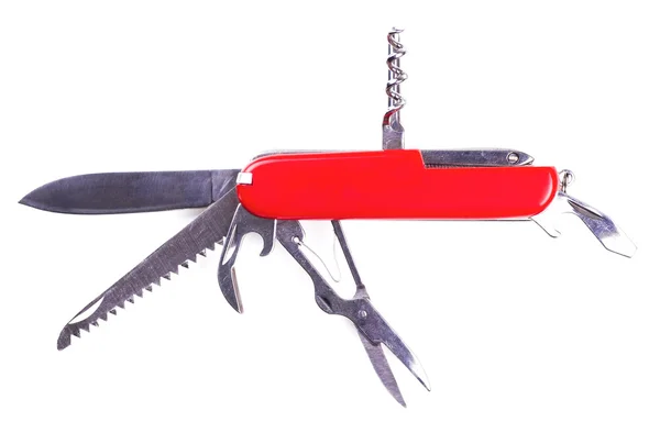 Red Swiss army knife Stock Picture