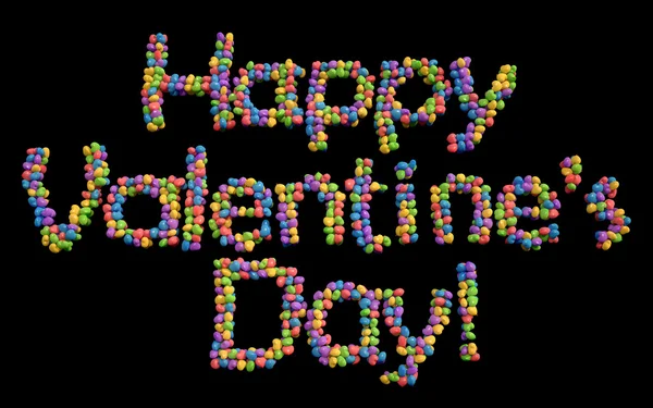 Happy Valentine\'s Day balloons