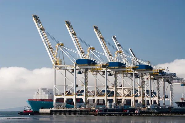 Terminal de contenedores — Foto de Stock