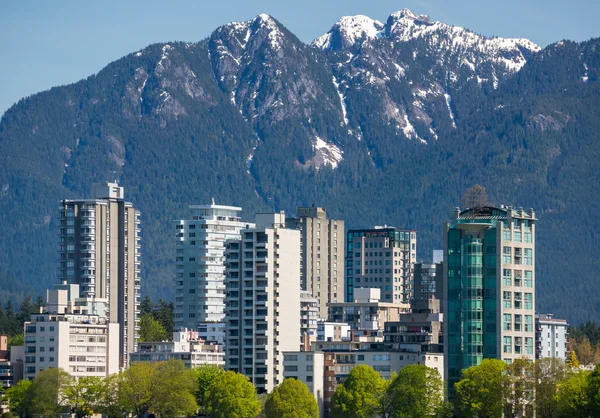 O West End de Vancouver — Fotografia de Stock