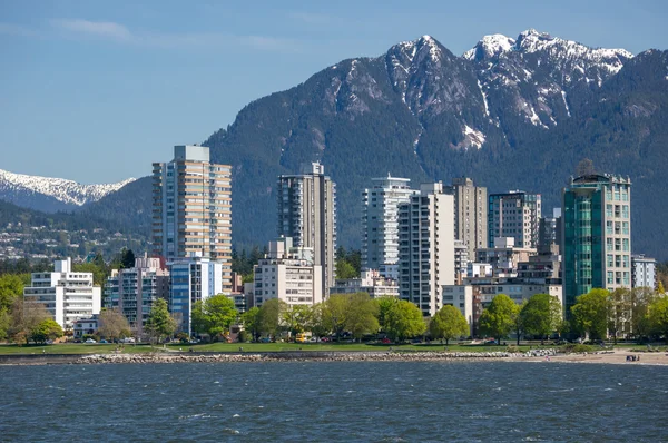 Das westliche Ende von vancouver — Stockfoto