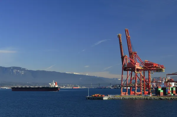 Harbor Cranes — Stock Photo, Image