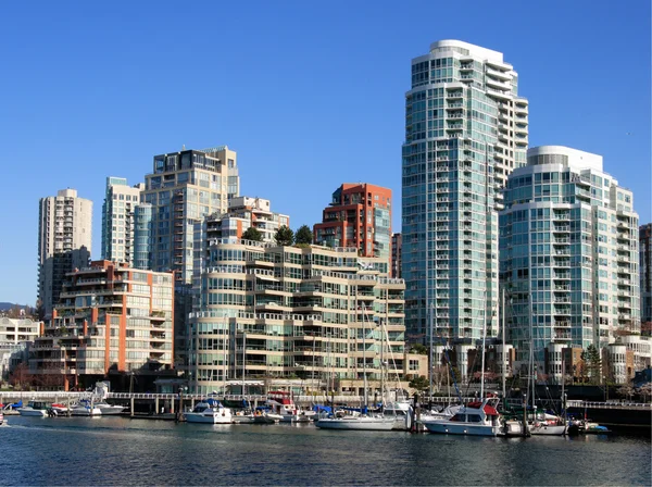 Centro città di Vancouver — Foto Stock