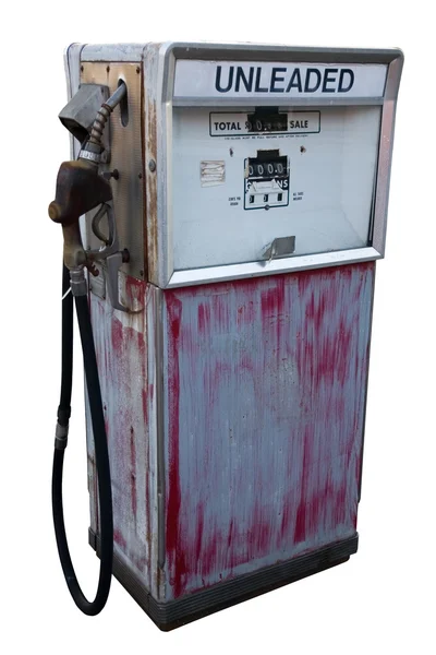 Εγκαταλελειμμένη αντλία αερίου — Φωτογραφία Αρχείου