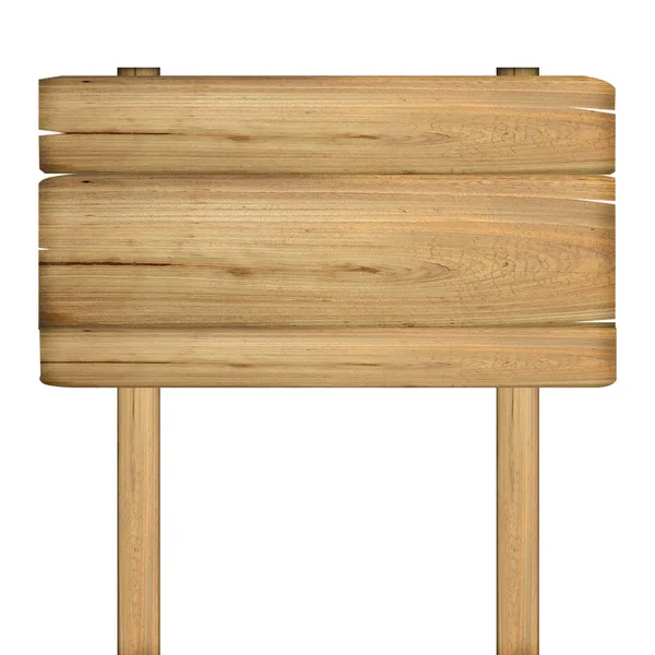 Tahta tabela beyaz üzerine izole