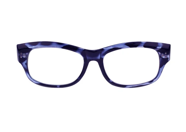 Fehér Alapon Izolált Szemüveg — Stock Fotó